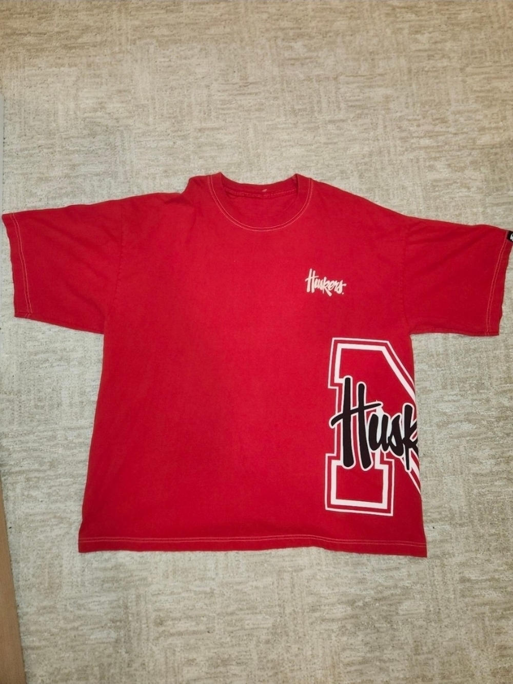 Y2K Vintage Starter Nebraska Cornhuskers Graphic T-shirt Men's XL or XXL Rare